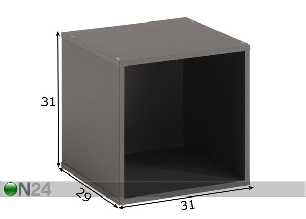 Hyllystö KUBIKUB mitat