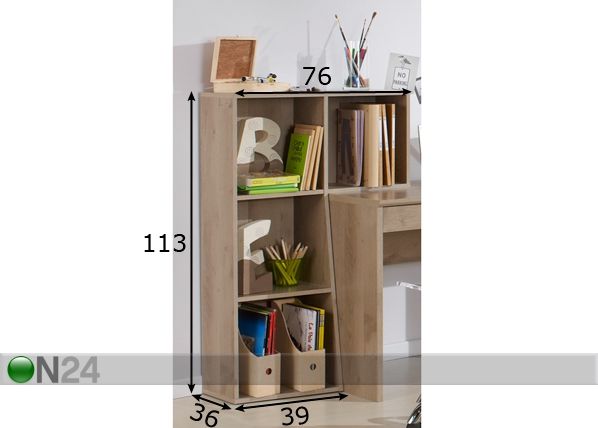 Hyllystö TIMBER mitat