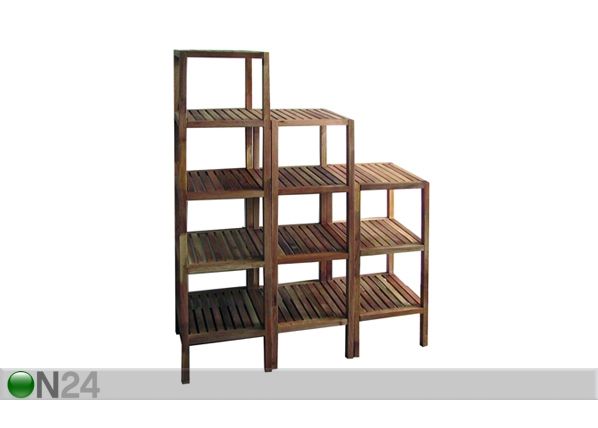Hyllystö WALNUT 3 -, 4 - ja 5 tasoinen