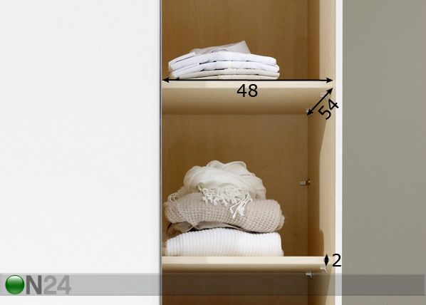 Hyllyt 50 cm mitat
