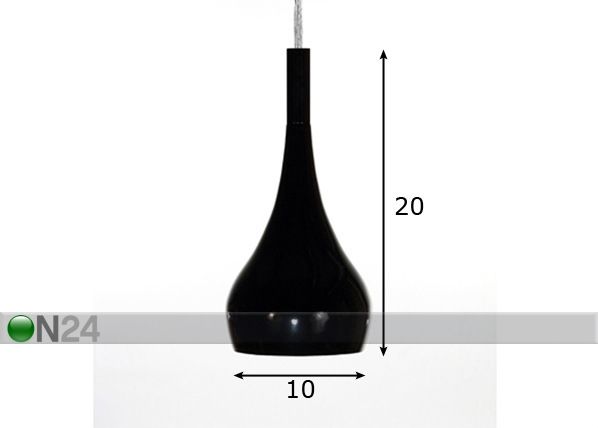 Ikkunavalaisin DRIP mitat
