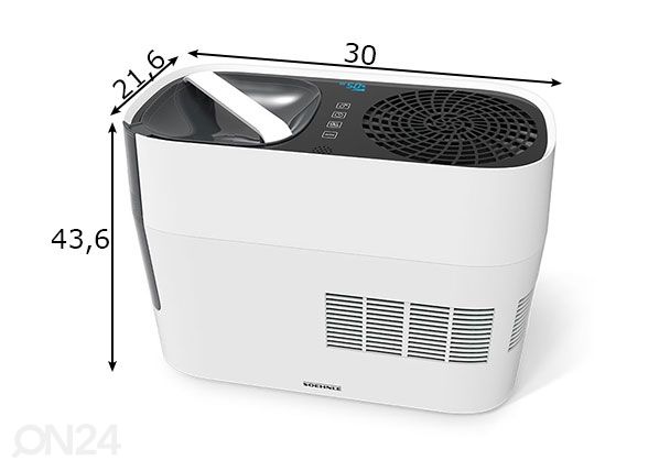 Ilmanpuhdistin SOEHNLE AirFresh Hygro 500 mitat