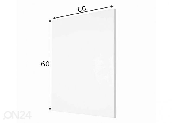 Infrapuna lämpöpaneeli IC400-Plus mitat