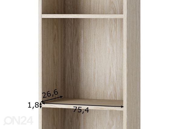 Irtohyllyt Basic mitat