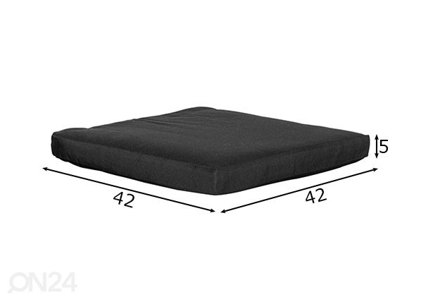 Istuintyyny Cushion mitat