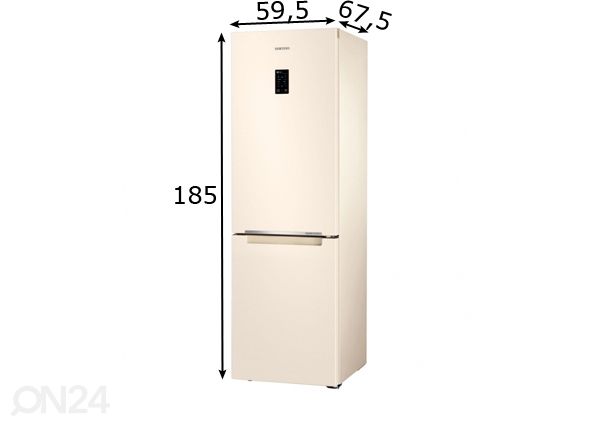 Jääkaappi Samsung mitat