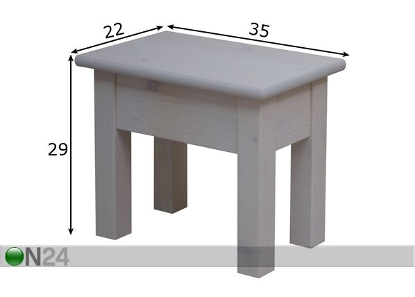Jakkara mitat