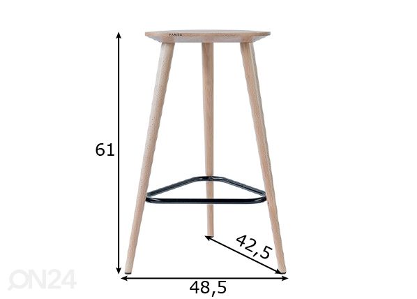 Jakkara Finn h61 cm mitat