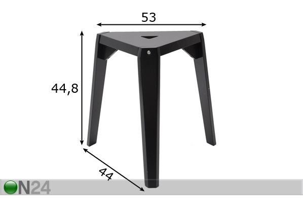 Jakkarat PRISMA, 2 kpl mitat