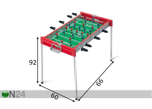 Jalkapallo SMOBY SUPER CUP mitat