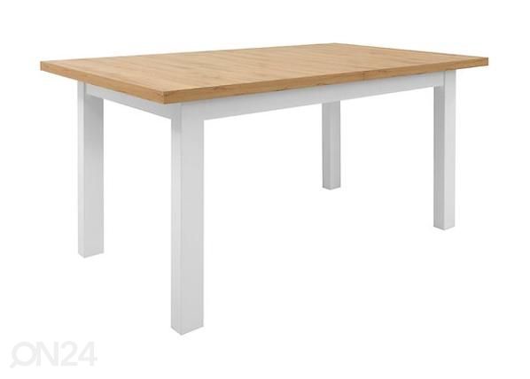 Jatkettava ruokapöytä 90x160-200 cm
