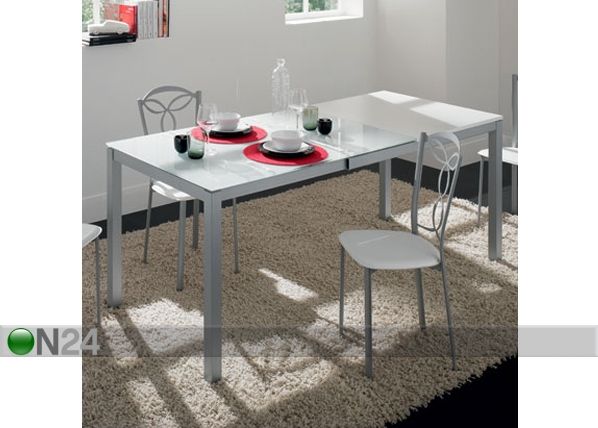 Jatkettava ruokapöytä RIGO 70x110-170 cm