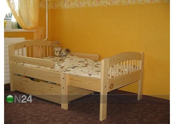 Jatkettava sänky LOTTA+ vuodevaatelaatikko+ patja