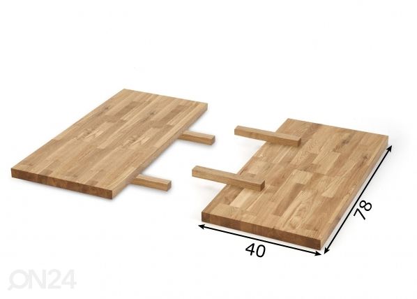 Jatkolevyt 78x40 cm mitat