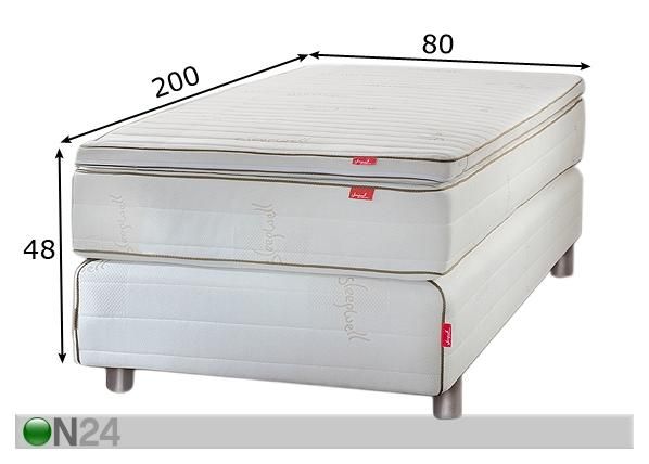 Jenkkisänky SPECIAL 80x200 cm mitat