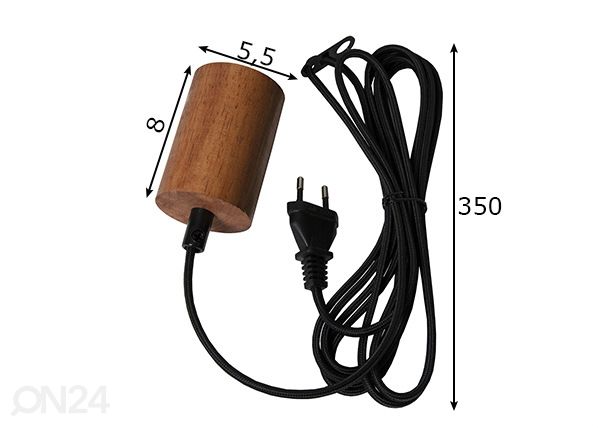 Johto Cord, E27 mitat