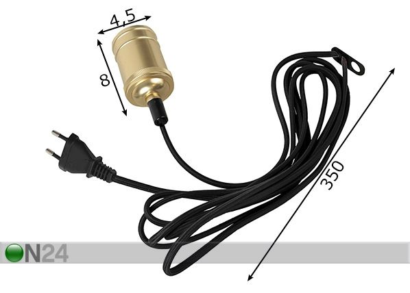 Johto Cord, E27 mitat