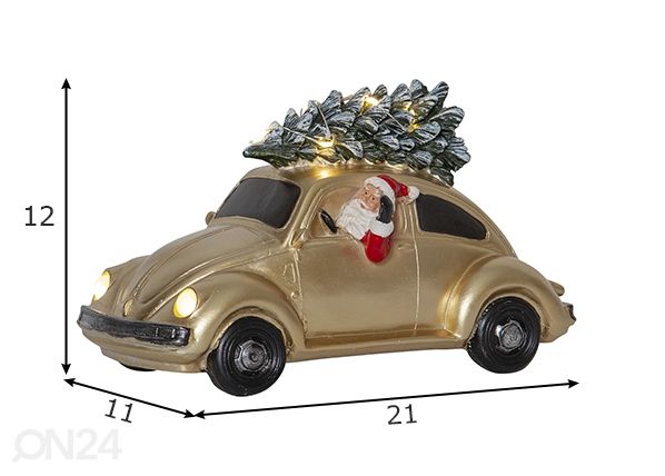 Joulukoriste Merryville mitat
