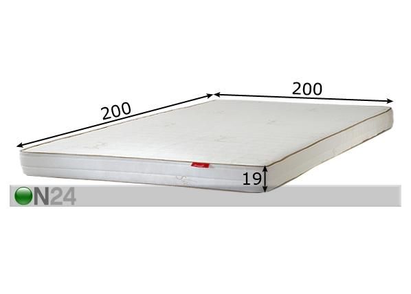 Jousipatja SPECIAL 2,1 200x200 cm mitat