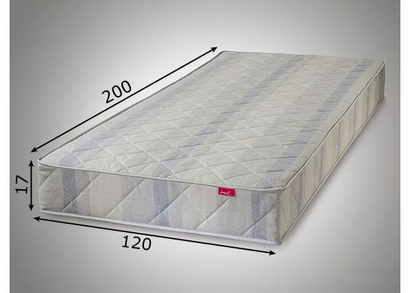 Joustinpatja CLASSIC 120x200 cm mitat