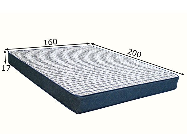 Joustinpatja CLASSIC 160x200 cm mitat