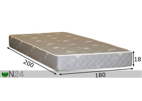 Joustinpatja HYPNOS VENUS 180x200 cm mitat