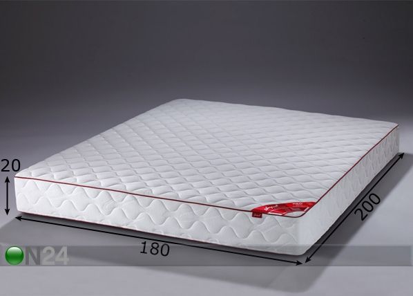 Joustinpatja RED ORTHOPEDIC SENSITY™ 2,1 180x200 cm mitat
