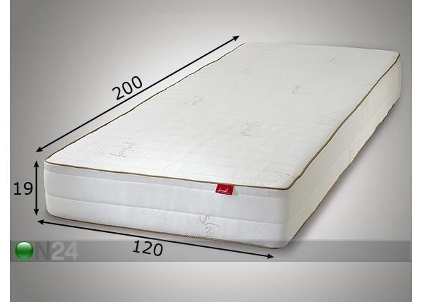 Joustinpatja SPECIAL 2,1 120x200 cm mitat