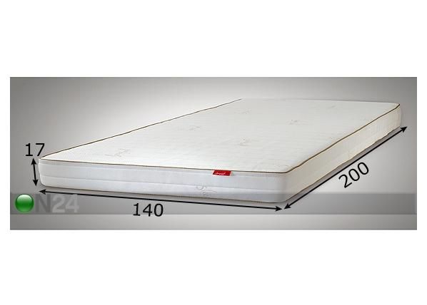 Joustinpatja SPECIAL 2,1 140x200 cm mitat