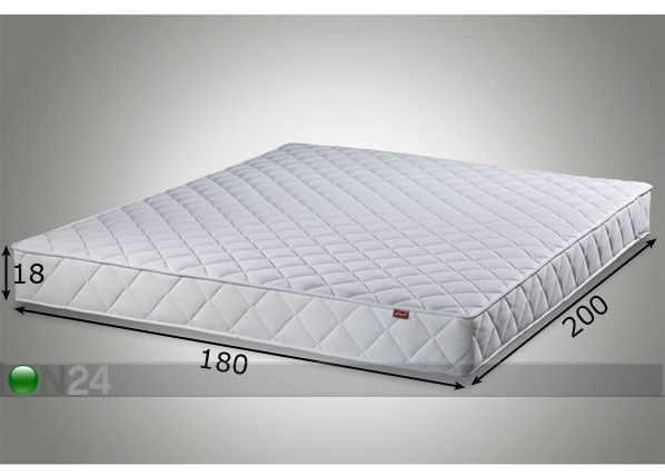 Joustinpatja STAR 1,9 180x200 cm mitat