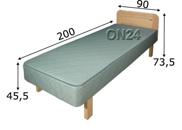 Joustinsänky APOLLO 90x200 +pääty mitat