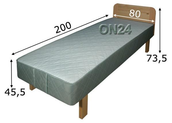 Joustinsänky HYPNOS DIANA 80x200 +pääty mitat