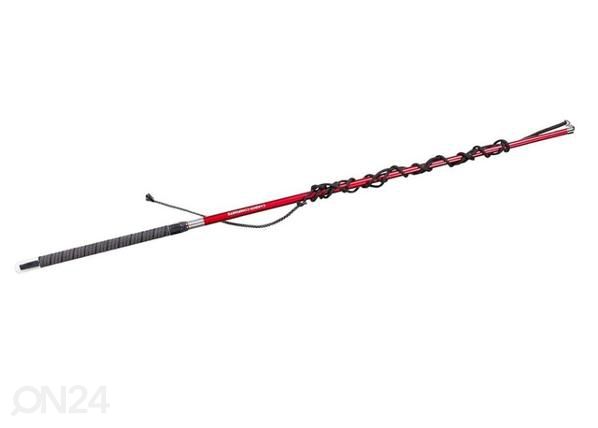 Juoksutusraippa Tunis 180 cm punainen