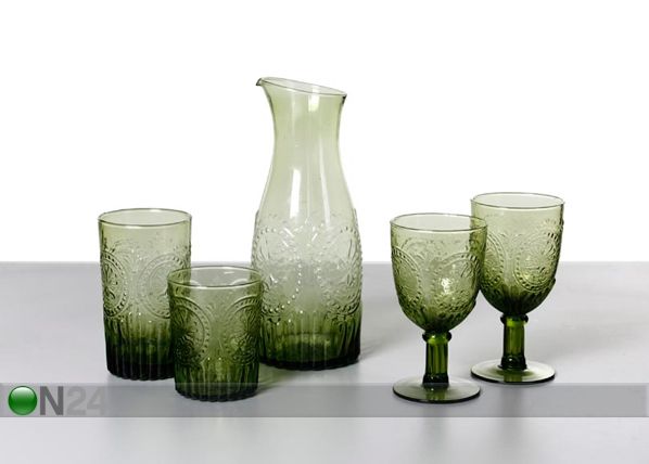 Juomalasi VERDE GREEN, 6 kpl 500 ml