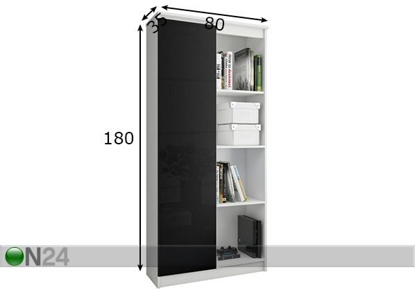 Kaappi 80 cm mitat