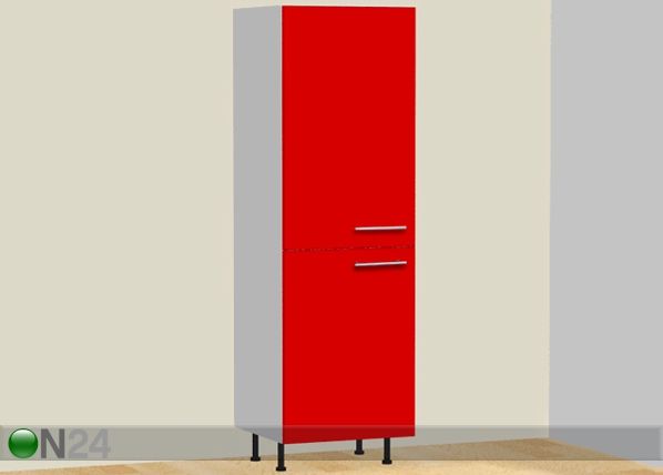 Kaappi integroitavalle jääkaapille 60xh202 cm