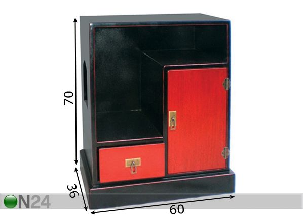 Kaappi MING -011 mitat