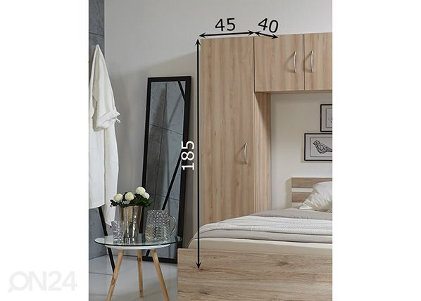 Kaappi MRK 640 45 cm mitat