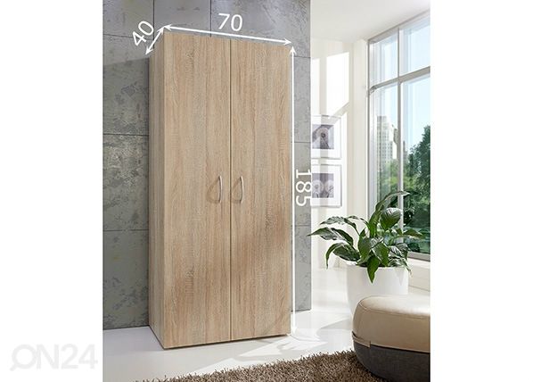 Kaappi MRK 657 70 cm mitat