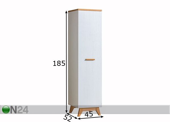 Kaappi SV2 mitat