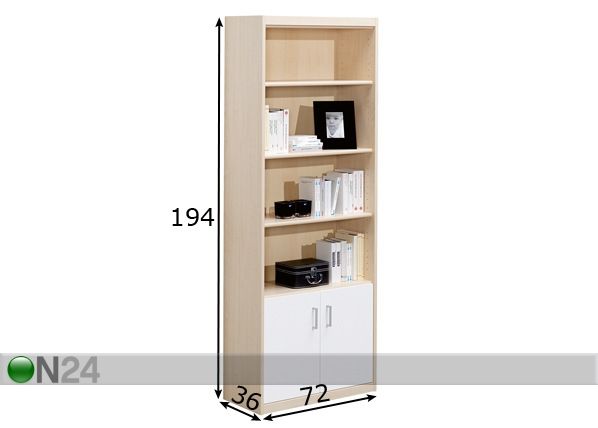 Kaappihyllystö SOFT PLUS mitat