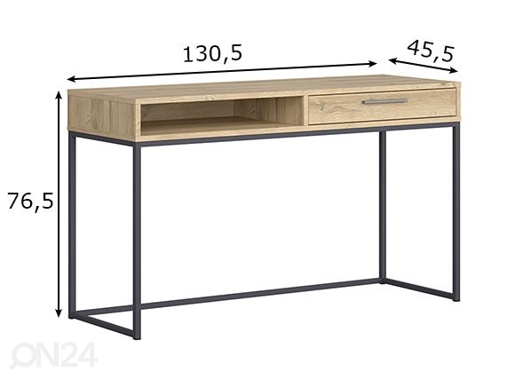 Kampauspöytä mitat