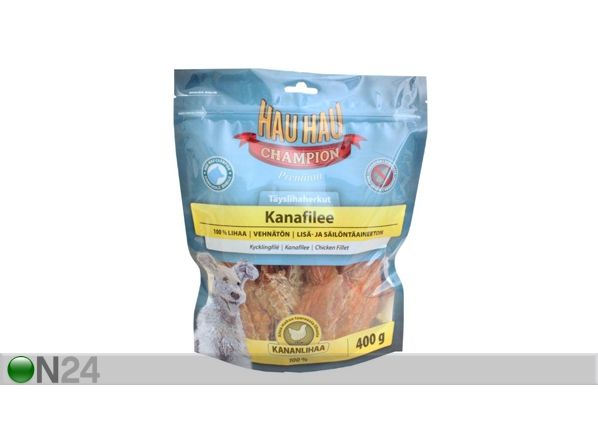 Kanafilee koirille HAU-HAU CHAMPION DELIKATESS 400g