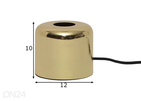 Katto- ja pöytävalaisin Glans mitat