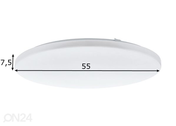 Katto- ja seinävalaisin Frania Ø 55 cm mitat