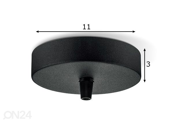 Kattokuppi Metal mitat