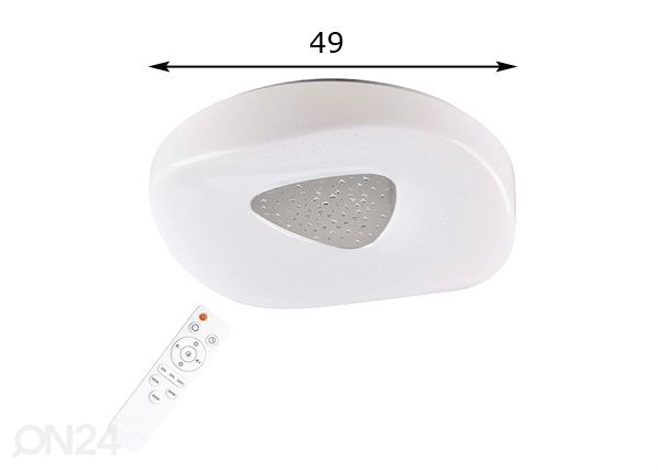 Kattoplafondi Arion 50 LED 36 W mitat