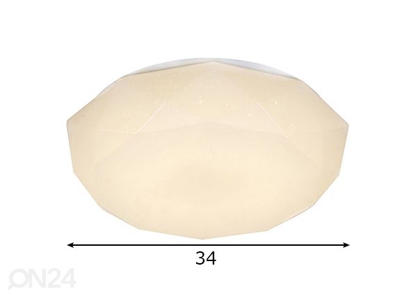Kattoplafondi Timantti mitat