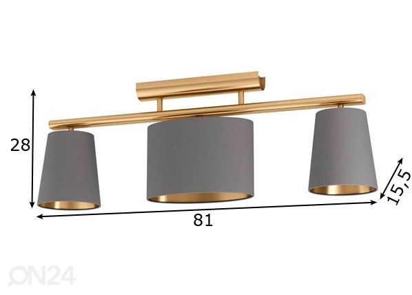 Kattovalaisin Almeida 2 mitat