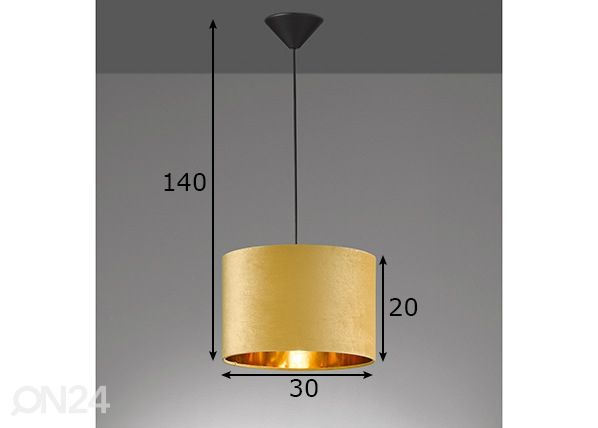 Kattovalaisin Aura mitat